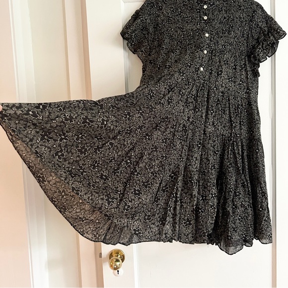 ISABEL MARANT ETOILE Black Cotton Lanikaye Dress - Picture 3 of 8